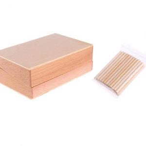 Dabixx Juguetes educativos. Conteo Caja de Madera de 45 Ejes de matemáticas. Dabbix.